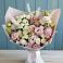 Букет цветов из: Альстромерии и Розы в Кипень