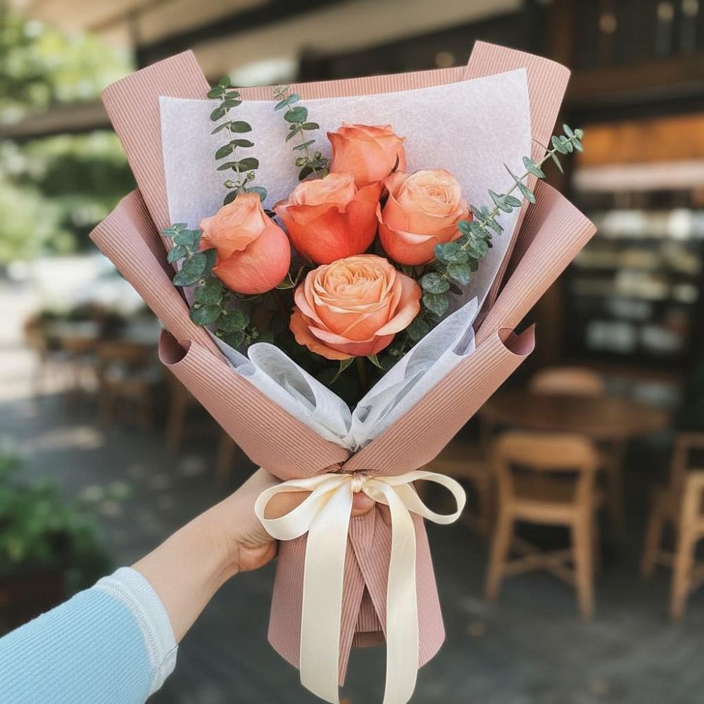 Букет цветов из: Розы в Кипень