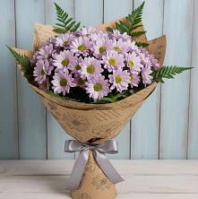 Букет цветов из:  Хризантемы в Кипень