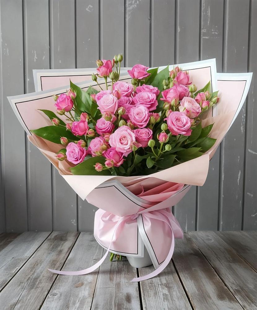 Букет Розовый кустик в Кипень