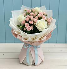Букет цветов из:  Розы в Кипень
