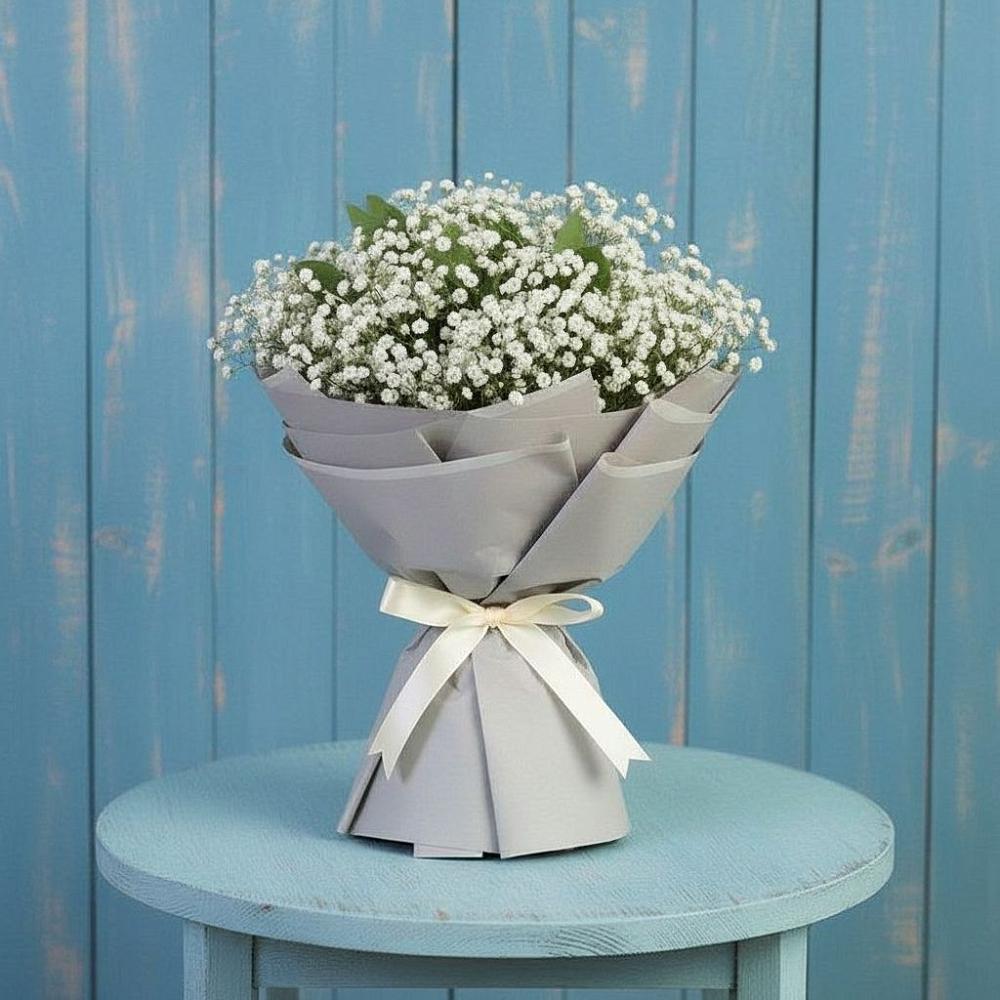 Букет цветов из: Гипсофила в Кипень