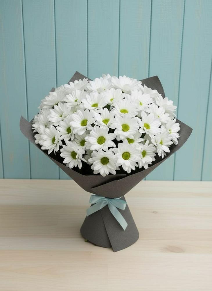 Букет цветов из: Хризантемы в Кипень