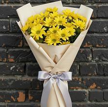 Букет цветов из:  Хризантемы в Кипень