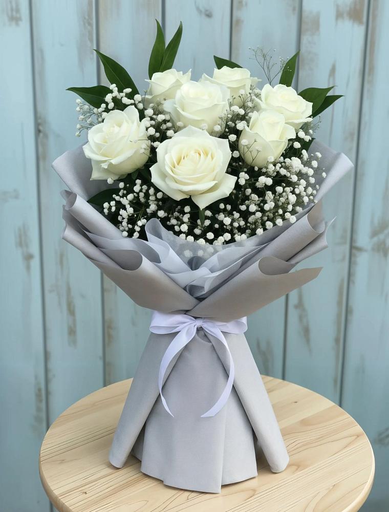 Букет цветов из: Розы в Кипень