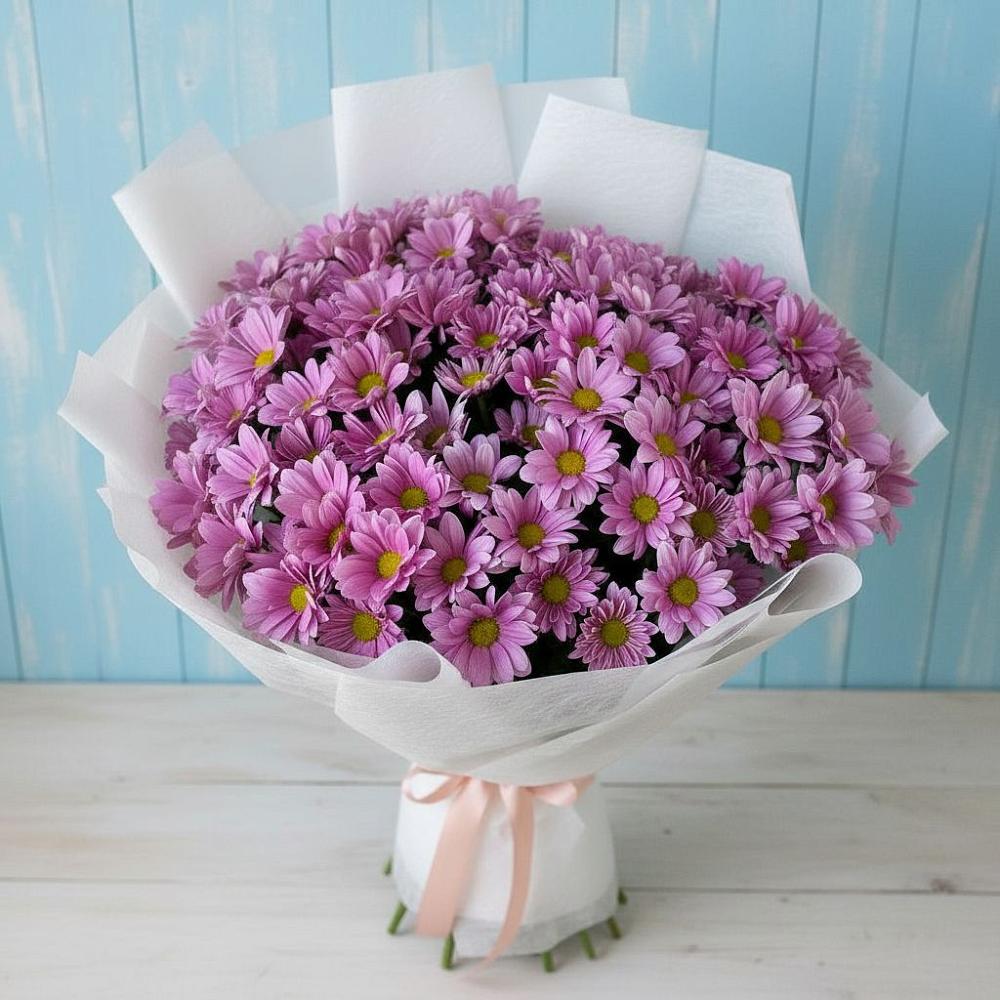 Букет цветов из: Хризантемы в Кипень