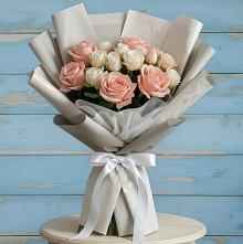 Букет цветов из:  Розы в Кипень