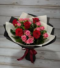 Букет цветов из:  Розы #REPLACE_PRED# Кипень