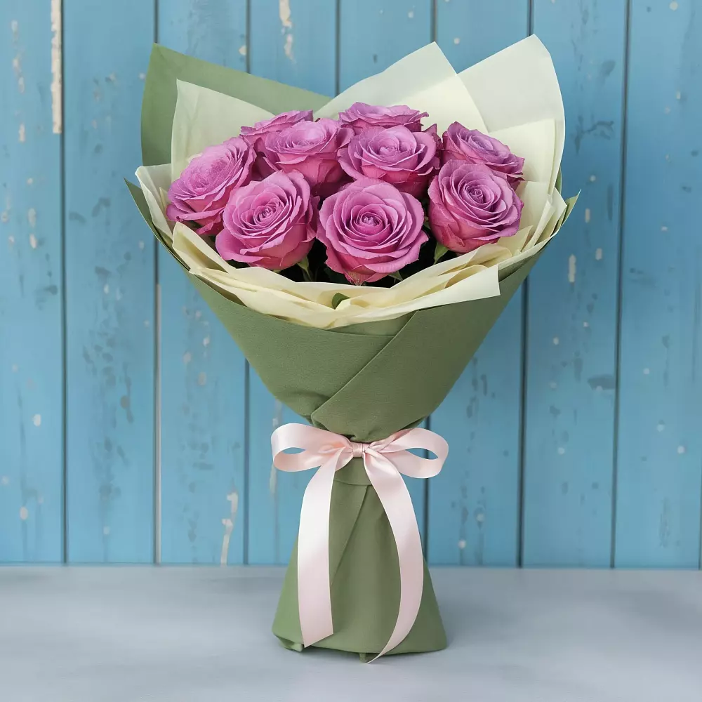 Букет Розы Фёрст Леди в Кипень