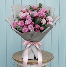 Букет цветов из:  Розы #REPLACE_PRED# Кипень